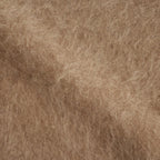 ROYAL CASHMERE FUR V NECK SWEATER #CAMEL [KRAGLW0910]