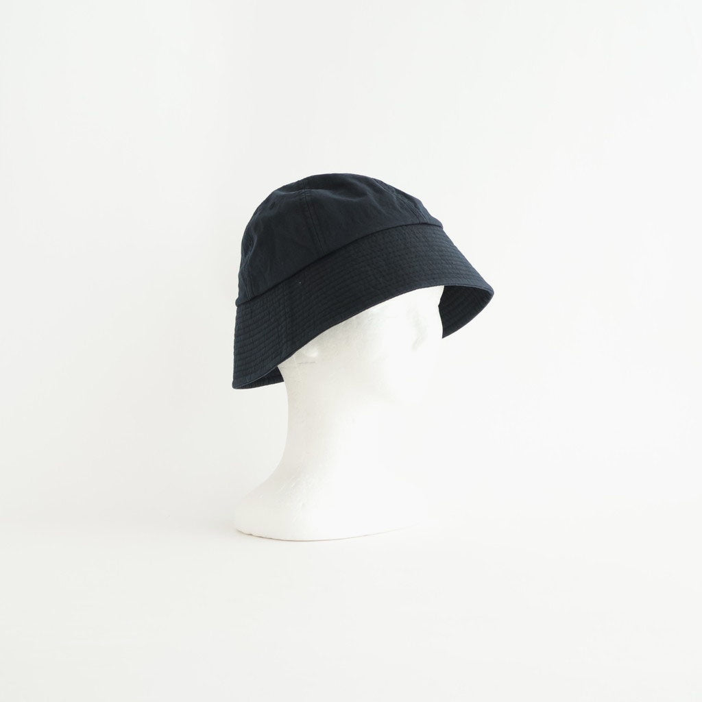 ナイロンオックス製品染セーラーハット #BLACK [HQ-K601-051]
