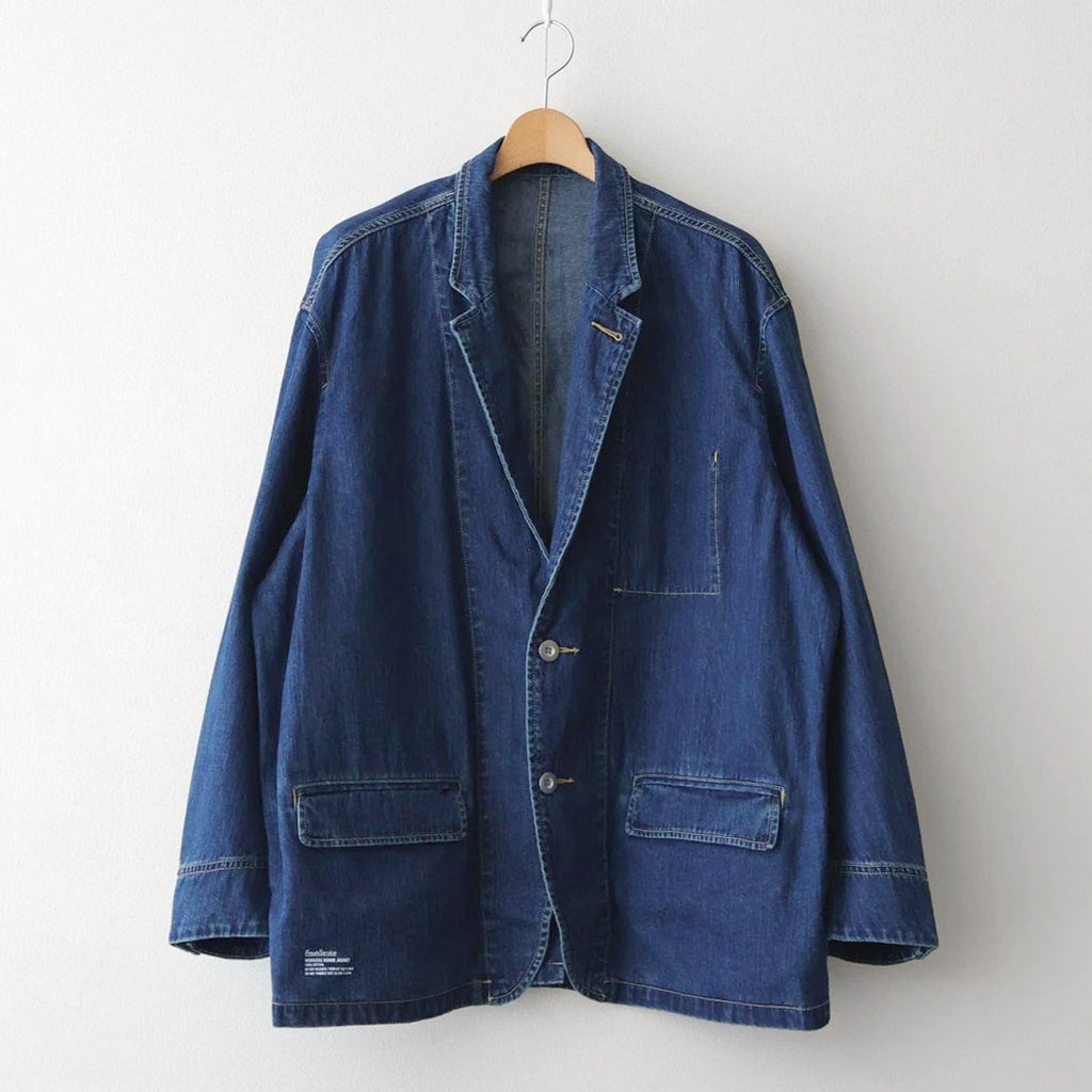 WORKERS DENIM JACKET #FADE INDIGO [FSC261-20264FB] - ciacura 三重