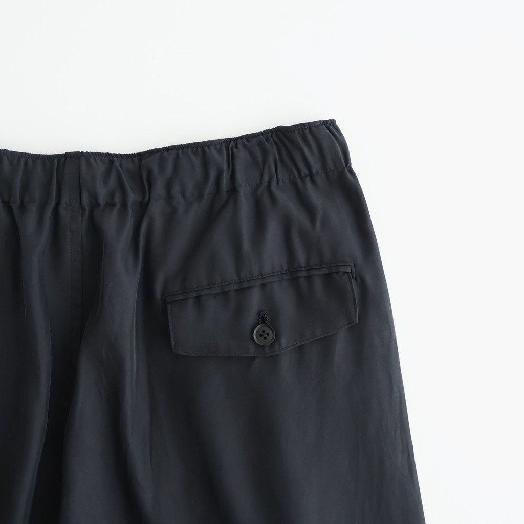 CUPRO EASY PANTS #BLACK [YK26SS01288P]