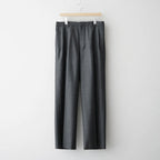 SUPER LIGHT WOOL TWO-TUCK SLACKS #TOP CHARCOAL [A26AP05OS]