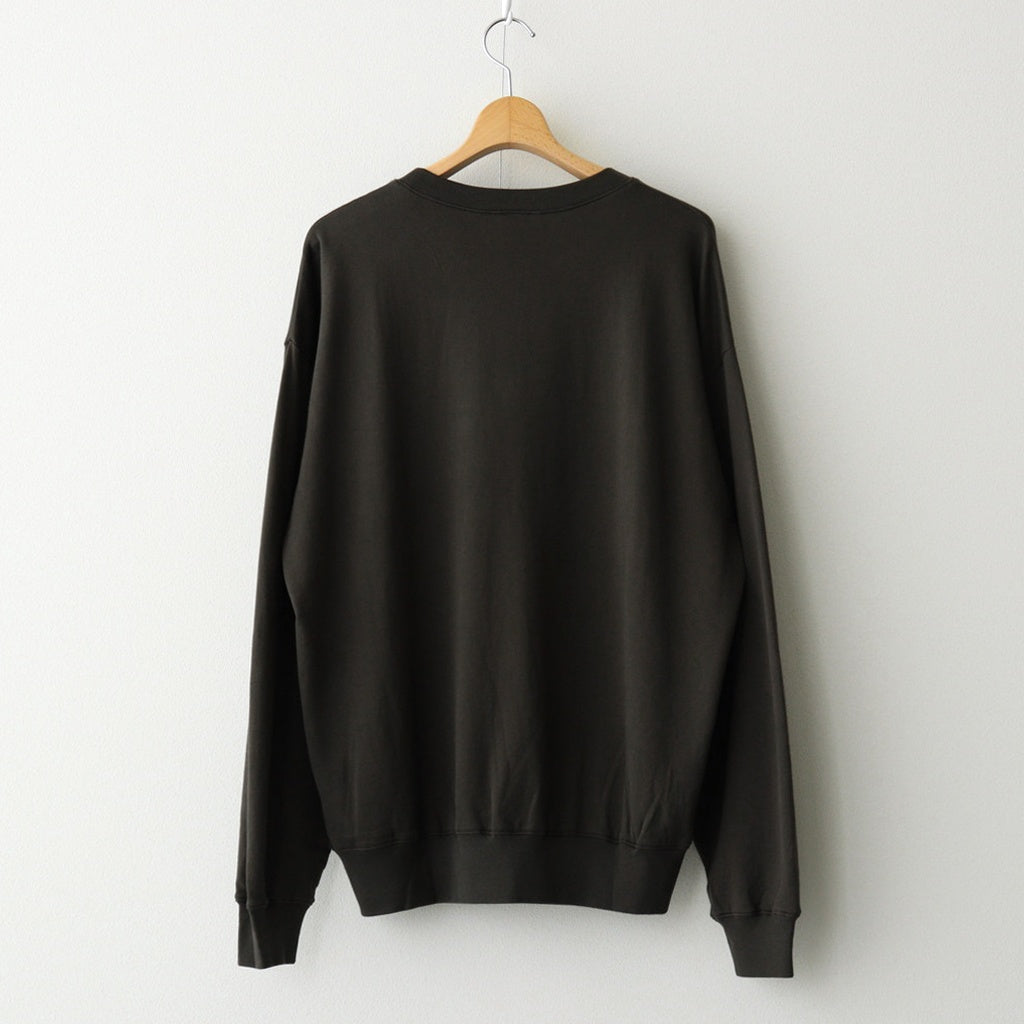 SUPER HIGH GAUGE SWEAT P/O #DARK BROWN [A25AP02CU]