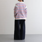 BASQUE SHIRT #TRICOLOR BORDER [H2301-CS001]