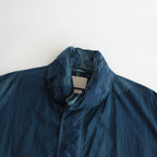 SPRAY PRINTED NYLON SNOWPARKA #OCEAN BLUE [YK23SS0462C]