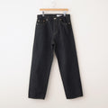 DENIM PANTS - WIDE STRAIGHT #black [13-13B]