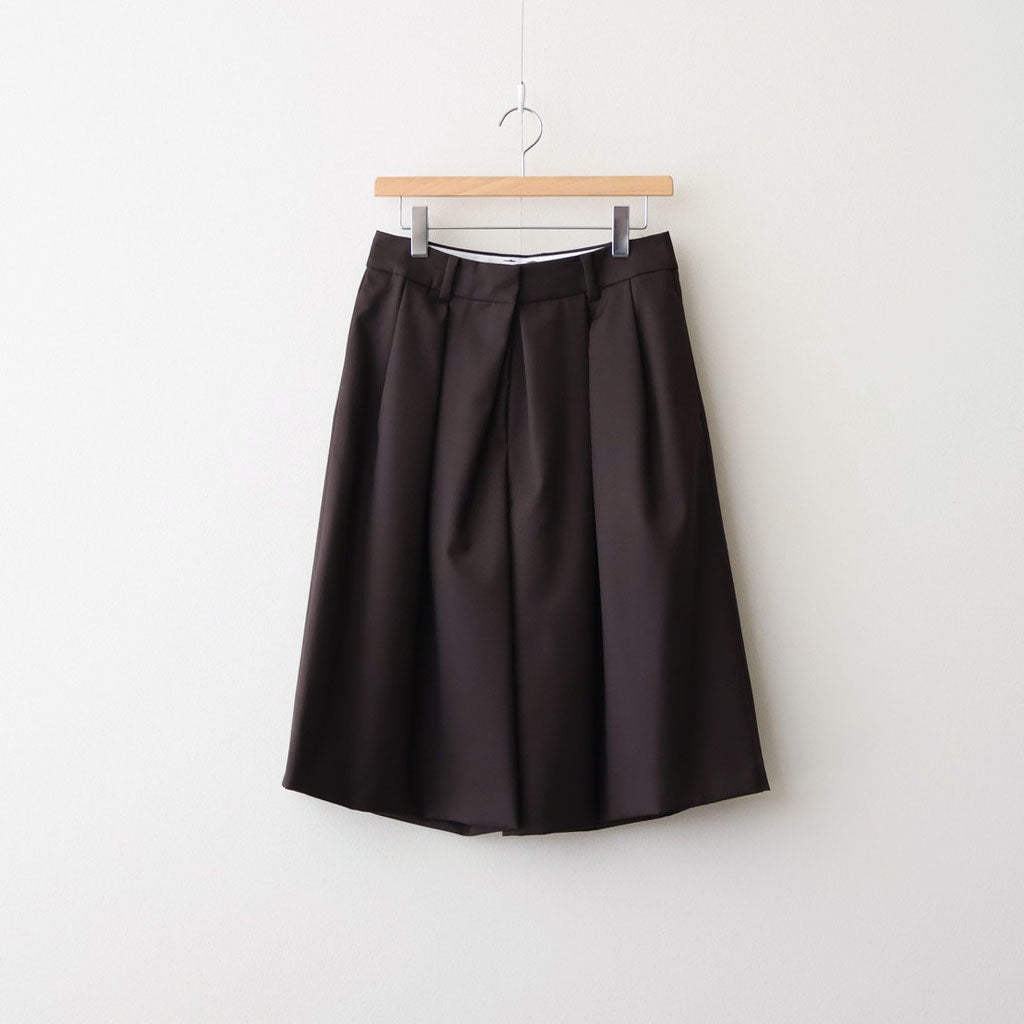 Twill Bermuda Pants #D/BRN [12610713]