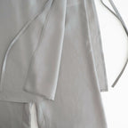 Cupro Layered Pants #GREY [I26SS-PT186]