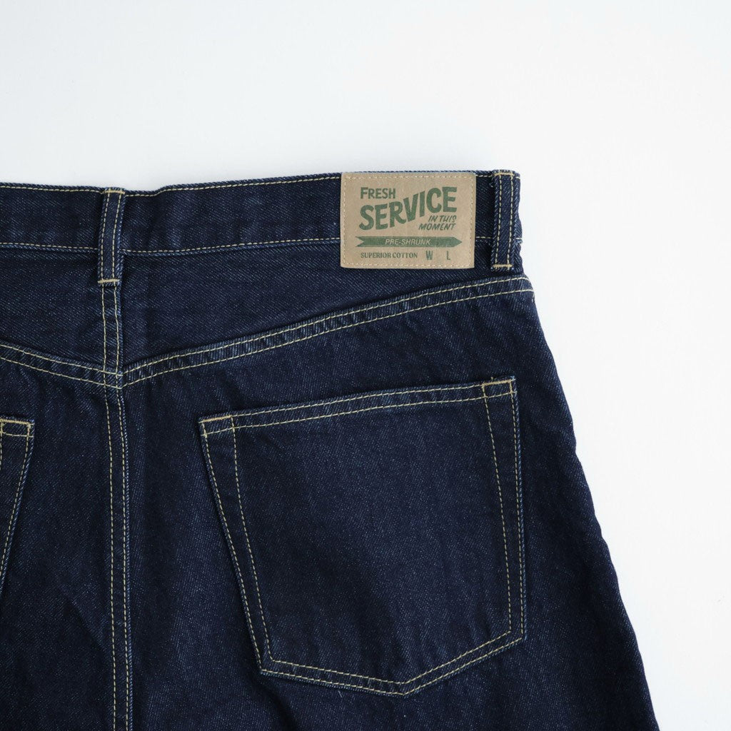 CORPORATE DENIM FIVE POCKET PANTS #ONE WASH [FSC263-40155OB]