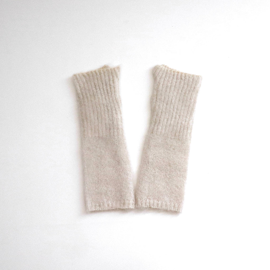 Marsh Arm warmer #Heather Ecru [N-1347]