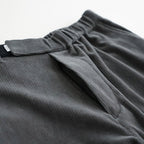 Soft Knit Corduroy Wide Tapered Chef Pants #GRAY [GM263-40112B]