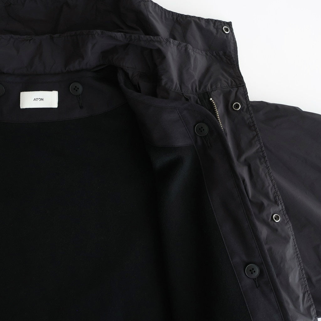 AIR WEATHER SHORT MODS COAT #BLACK(005) [JKAGGW0800]