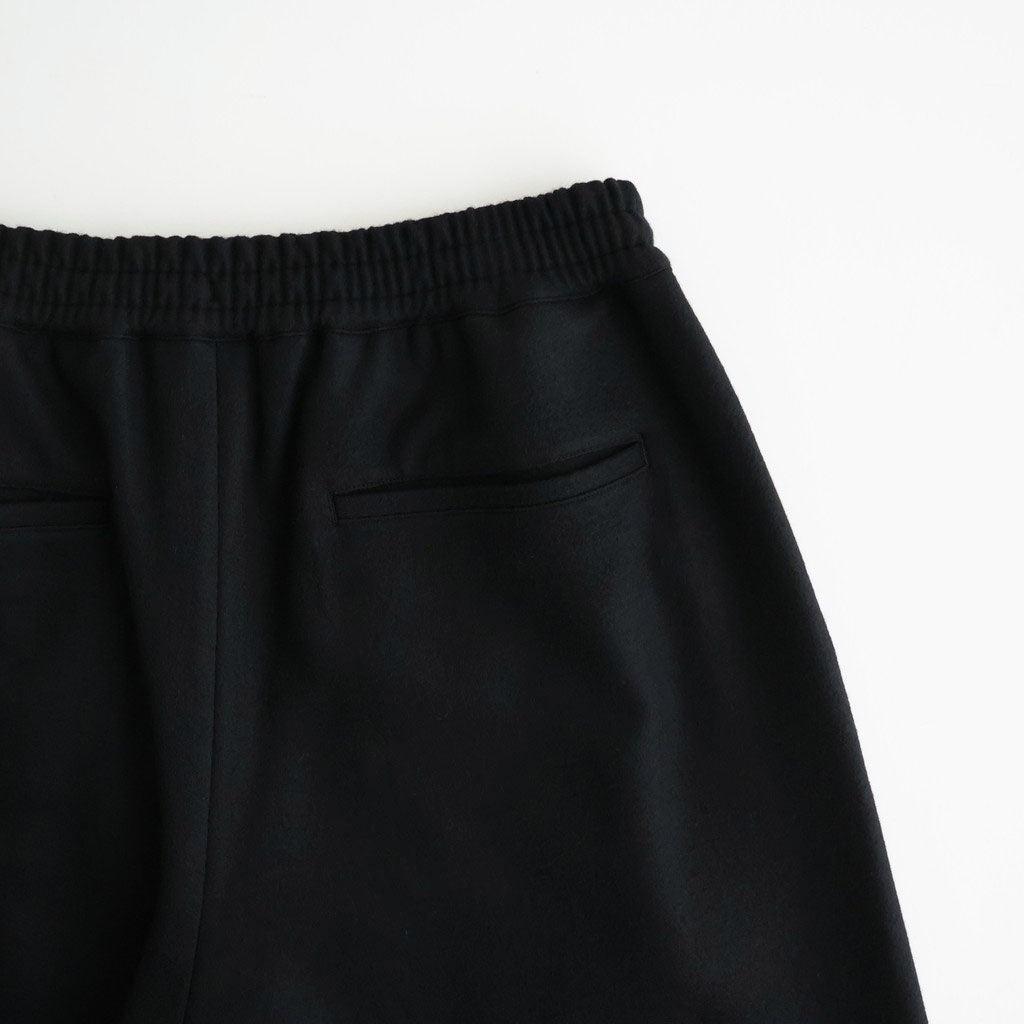 Wool Smooth Flannel Easy Wide Pants #GRAY [GU263-40523B]