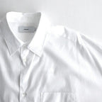 Broad L/S Oversized Regular Collar Shirt #WHITE [GM261-50001B]