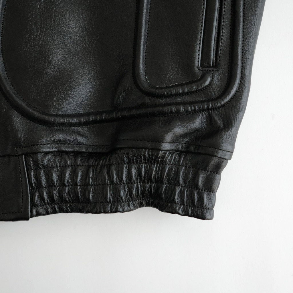 SHRINK BOMBER JACKET #BLACK SHRINK [26440701]
