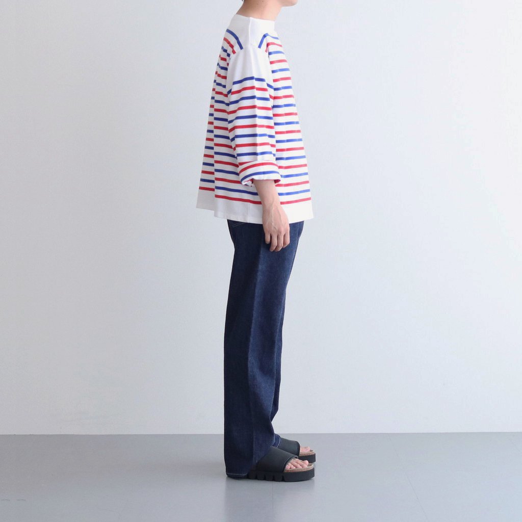 BASQUE SHIRT #TRICOLOR BORDER [H2301-CS001]