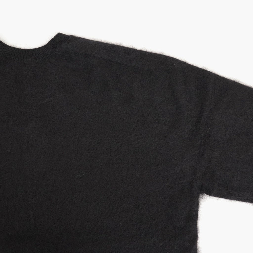 Woolcashmere Vneck Knit #BLK [12620508]