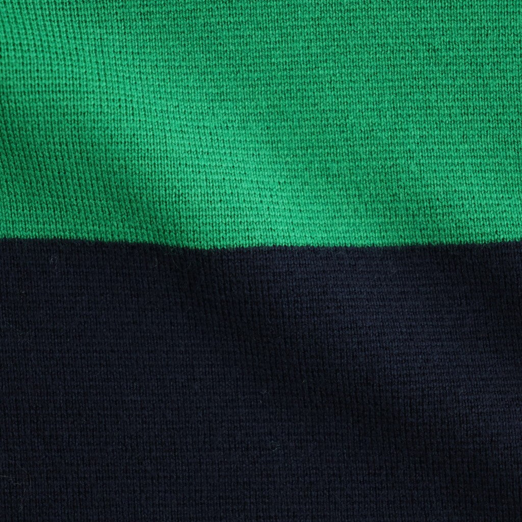 Rugby Shirt #GREEN×NAVY [I26AW-K8]