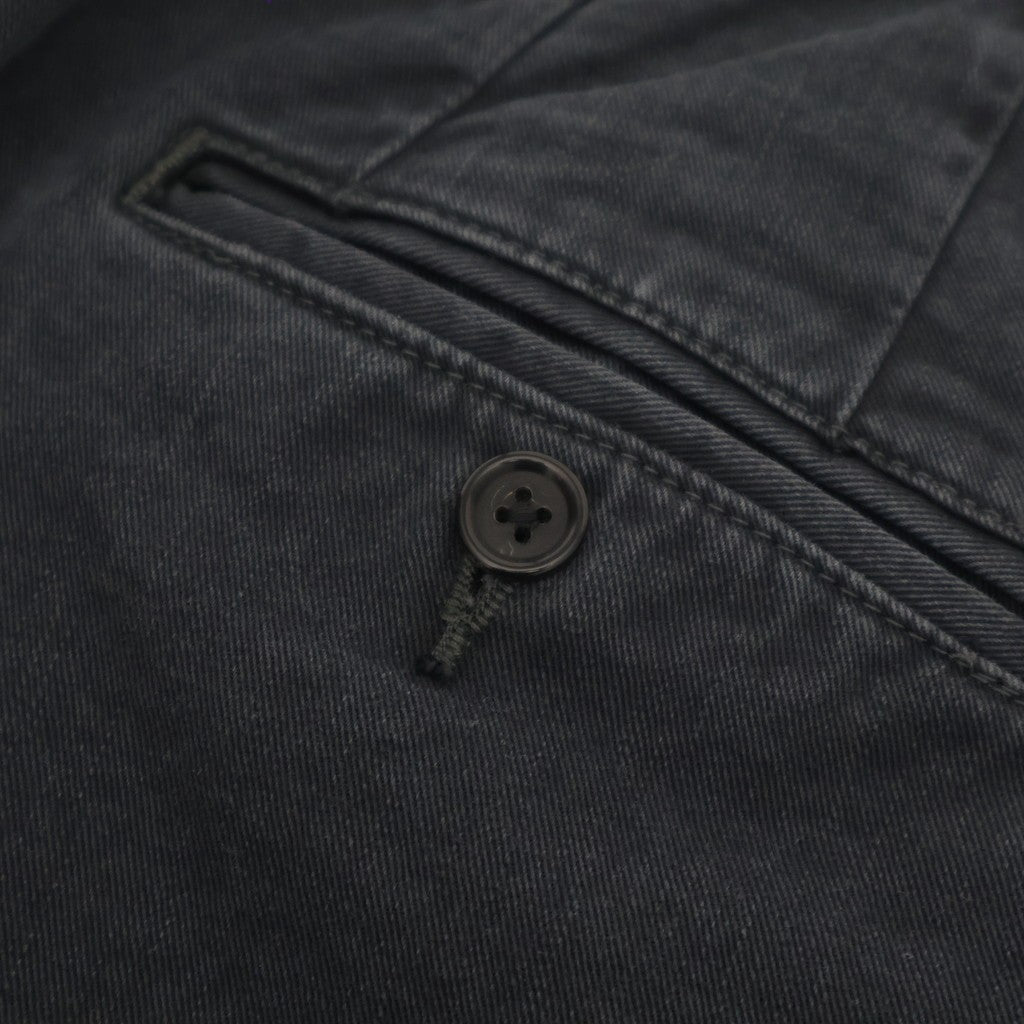 Chino High Waist Pants #BLACK USED [I25AW-PT173B]