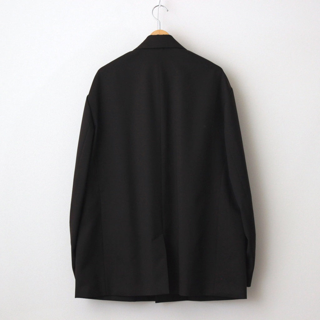 OVERSIZED SINGLE BREASTED JACKET #DARK BROWN [ST.1088] - ciacura