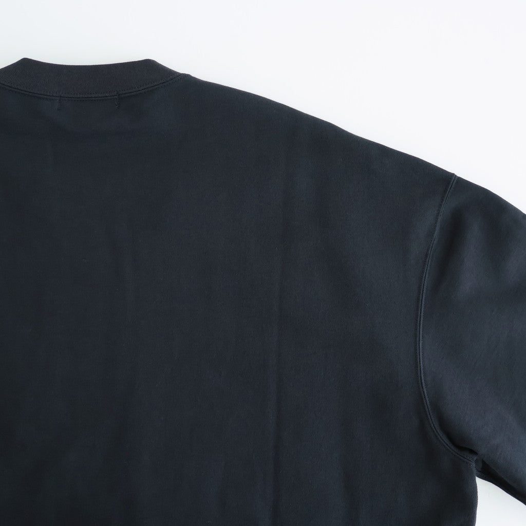 綿ミニ裏毛 製品洗カットソー #GRAY [HP-T013-051]