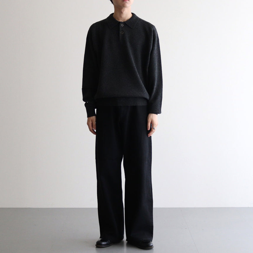 M-G Knit Polo #C.Gray [2403-012]