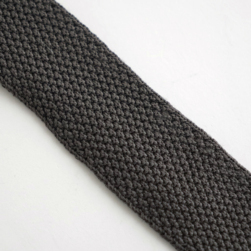 Tourist Knit Tie #GRAPHITE [AOFFAC002]