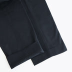 W/CA BEAVER STRAIGHT TROUSERS #BLACK [ST.1261]