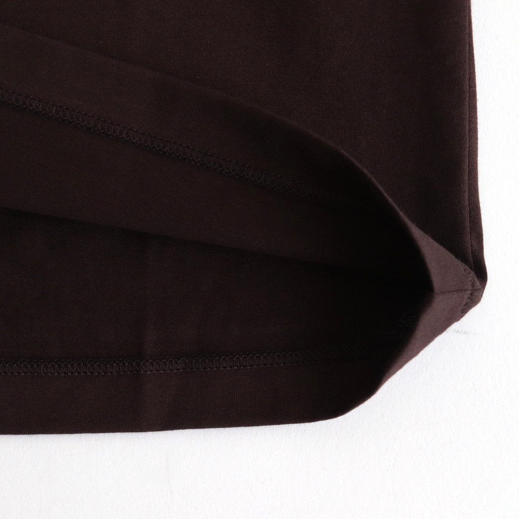 SUVIN 60/2 PERFECT SHORT-SLEEVE #BURGUNDY [KKAGGM0013]