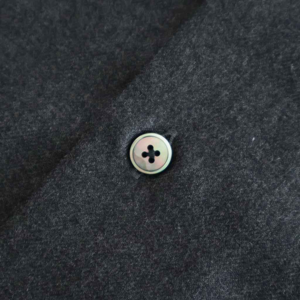 SUPER LIGHT WOOL SHIRT #TOP CHARCOAL [A25AS01OS]