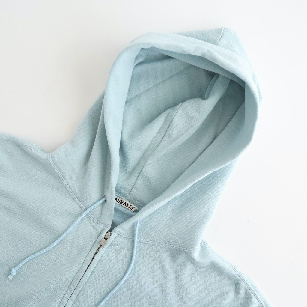 HIGH TWIST LIGHT SWEAT ZIP PARKA #PALE BLUE [A26SP01MU]
