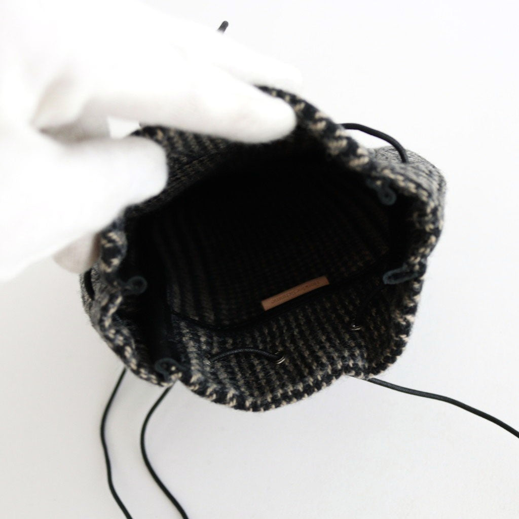 tweed senzu bag #black [xu-b-snz]