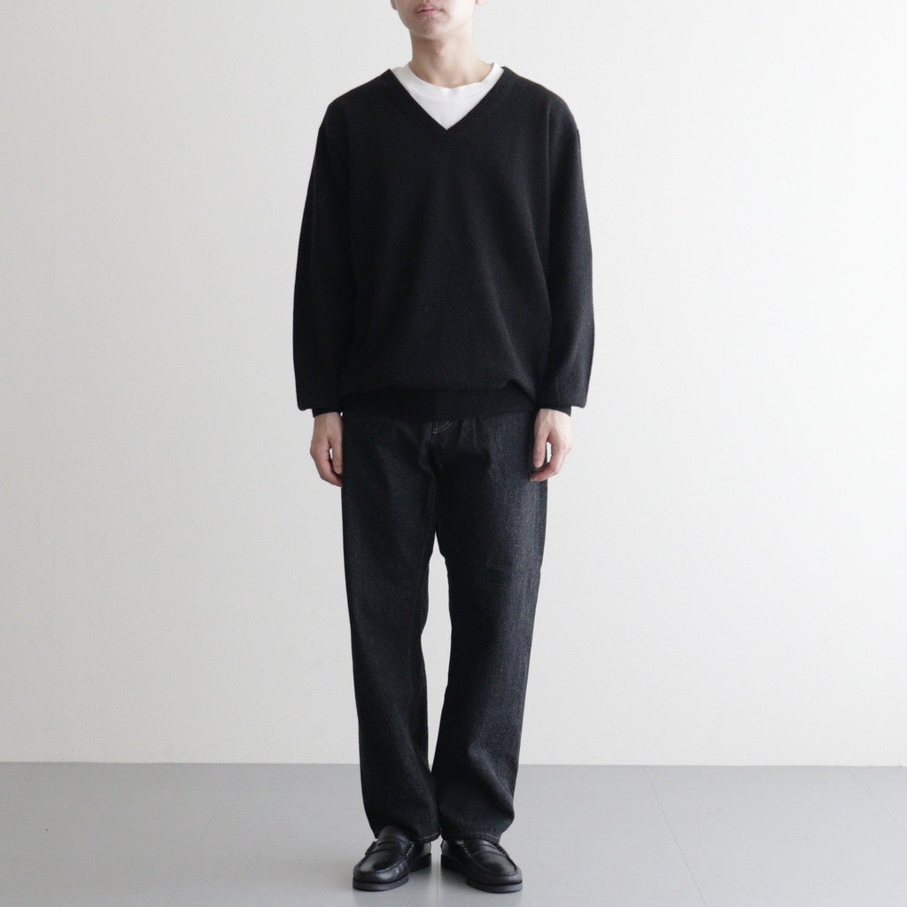 DENIM PANTS - WIDE TAPERED #black [10-13B] – ciacura