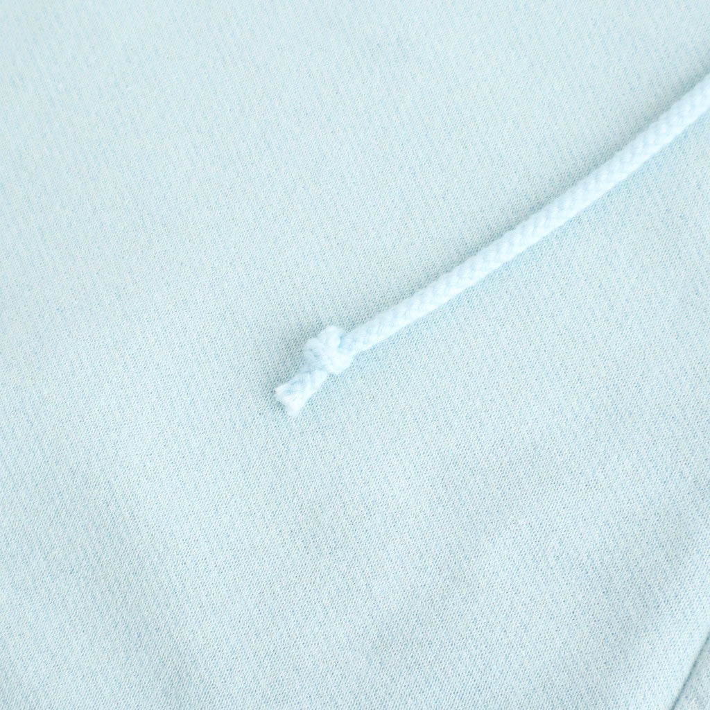 HIGH TWIST LIGHT SWEAT ZIP PARKA #PALE BLUE [A26SP01MU]