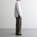 COMFORT SHIRT RELAX LONG #sax st [64103]