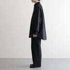Oxford L/S Oversized B.D Shirt #BLACK [GM261-50021B]