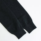 HIGH TWIST WOOL KNIT P/O #CHARCOAL [A25AP05CK]