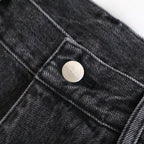Selvage Denim Two Tuck Pants #BLACK_LIGHT FADE [GU261-40061LB]