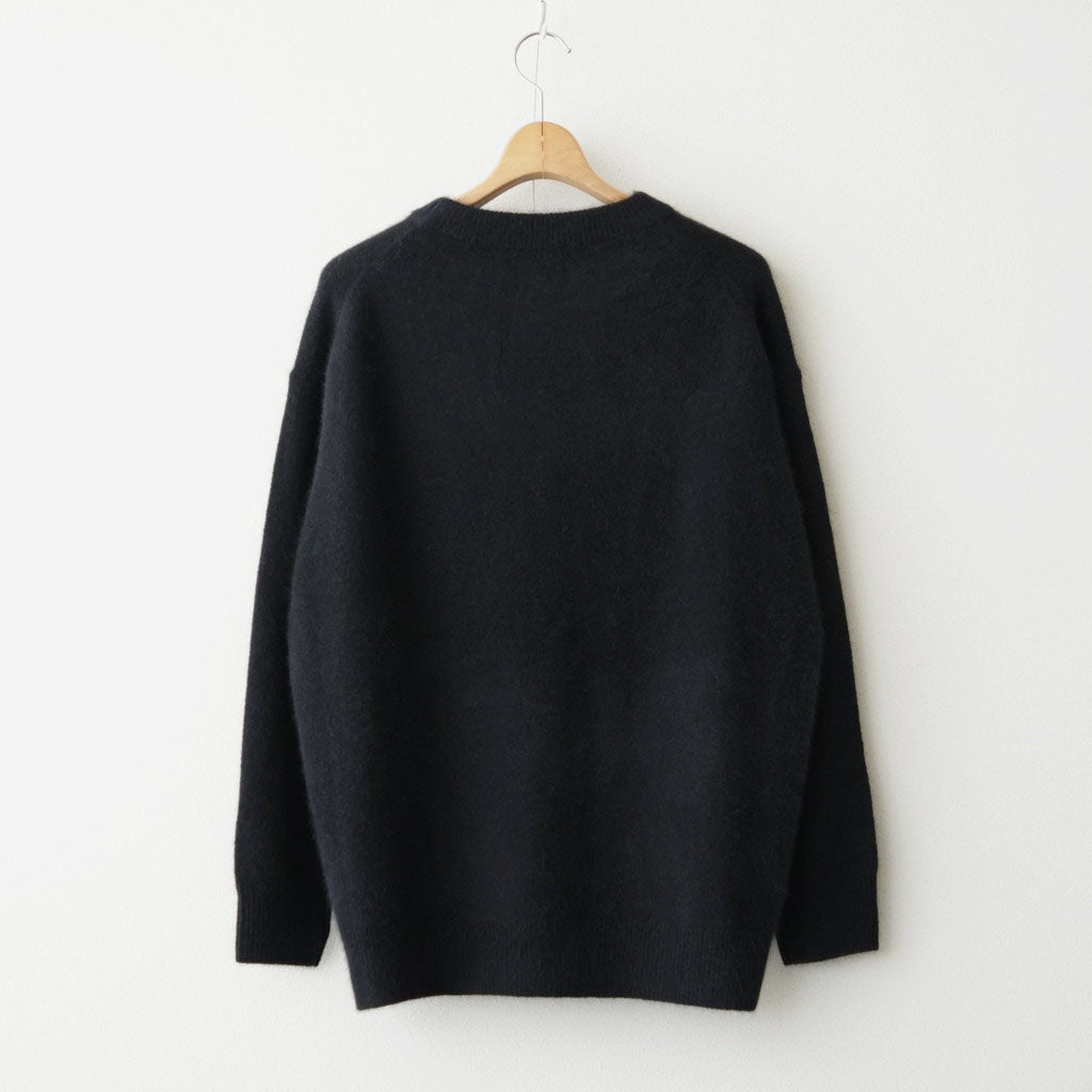 FOX CUDDLE SWEATER #BLACK [N0056]