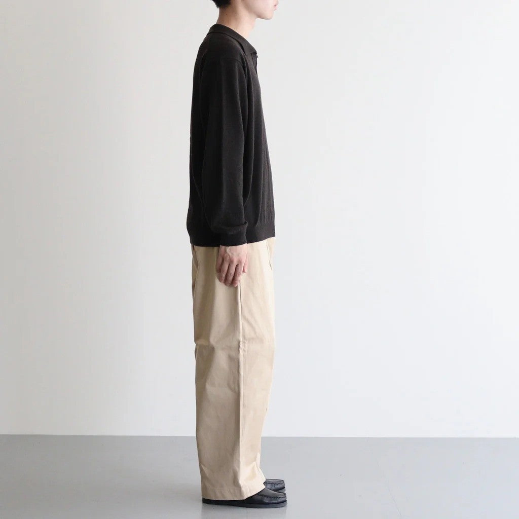 Westpoint Chino Wide Tapered Trousers #BEIGE [GM261-40151B]