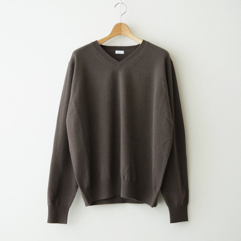 L/S V Neck #GRAY [2603-009]