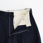 Westpoint Chino Wide Straight Trousers #NAVY [GM261-40150B]