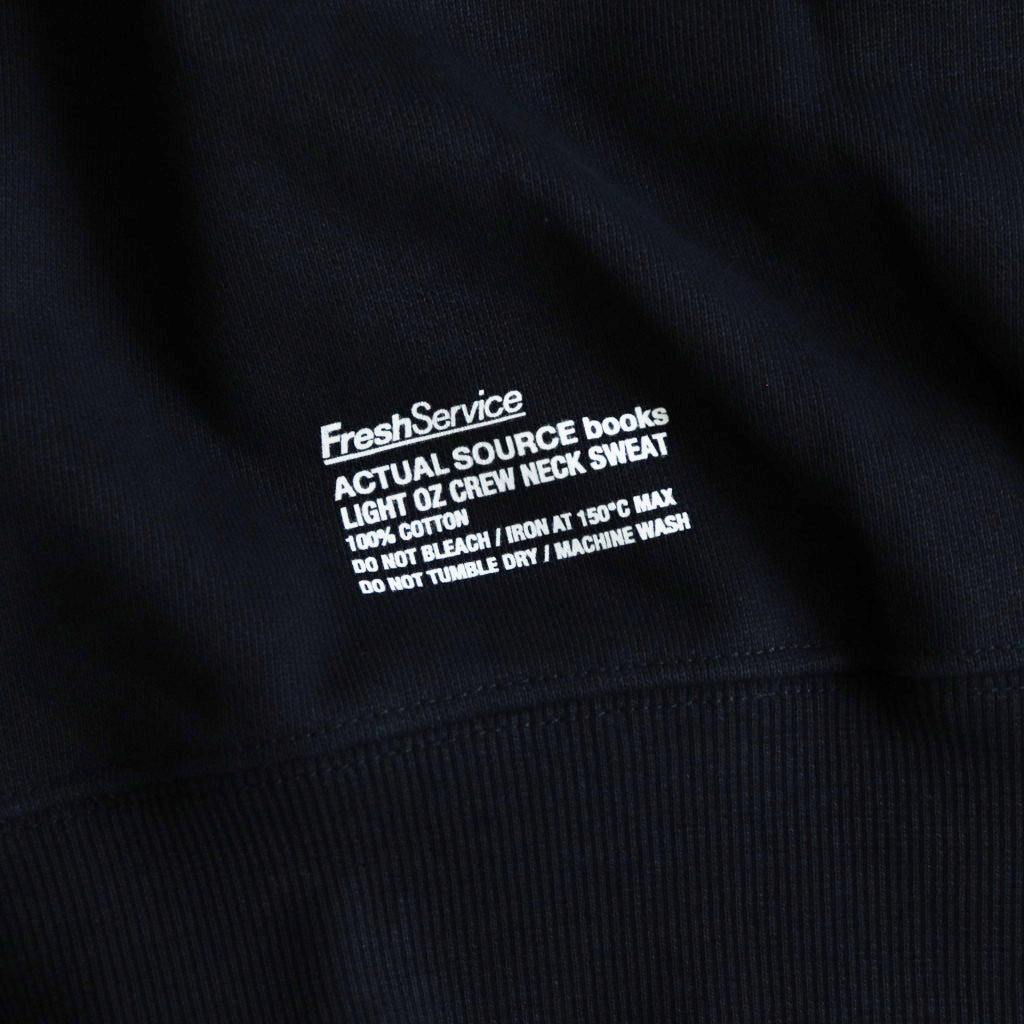 AS×FS LIGHT OZ CREW NECK SWEAT “COLLEGE” #NAVY [FSC243-70197AS]