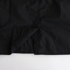 Garment Dyed Typewriter Oversized Jacket #BLACK [GM243-20087]