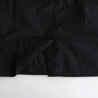 Garment Dyed Typewriter Oversized Jacket #BLACK [GM243-20087]