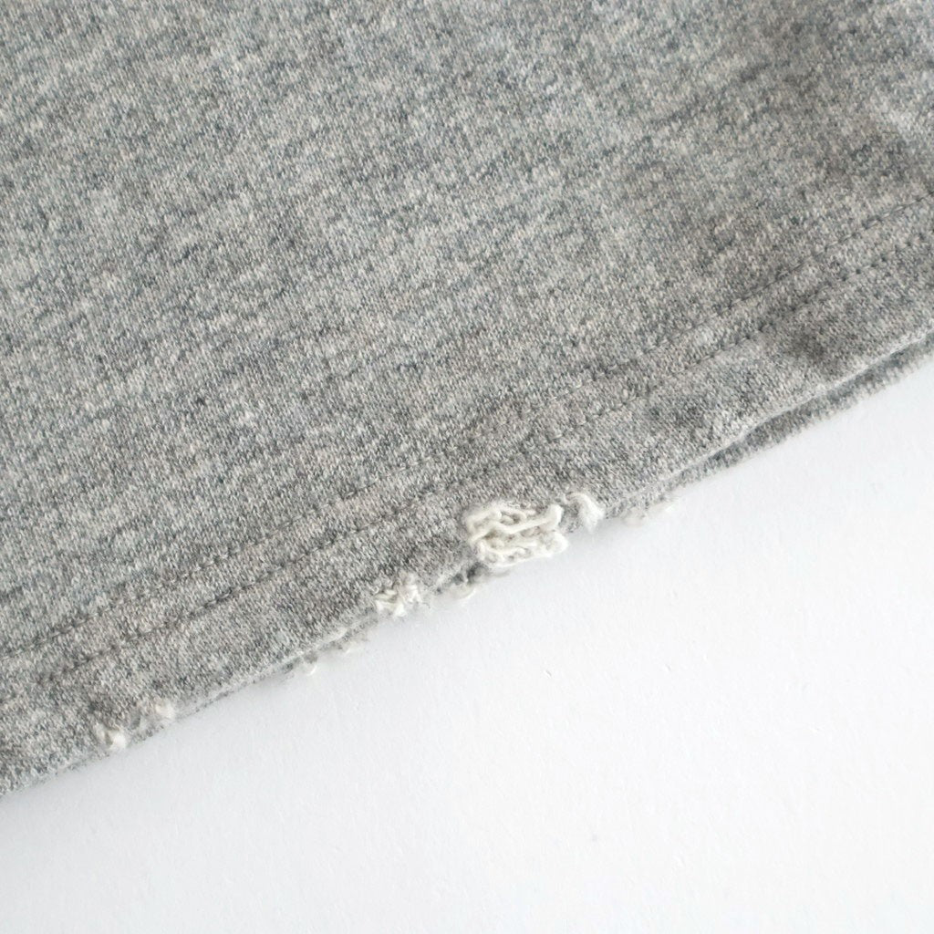 Sweat Half Pants #GREY [I26SS-BC9 A]