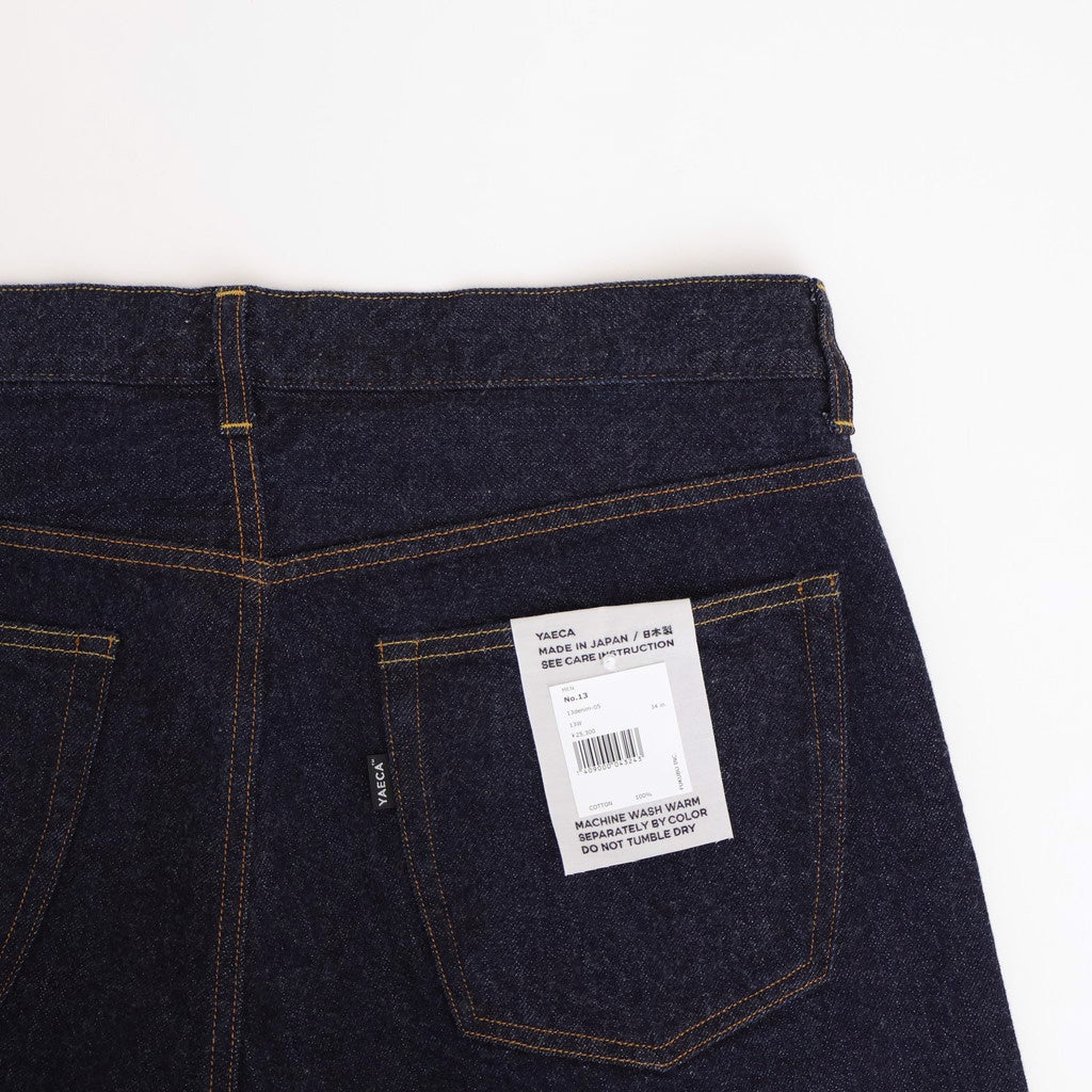 DENIM PANTS - WIDE STRAIGHT #indigo [13-13W]