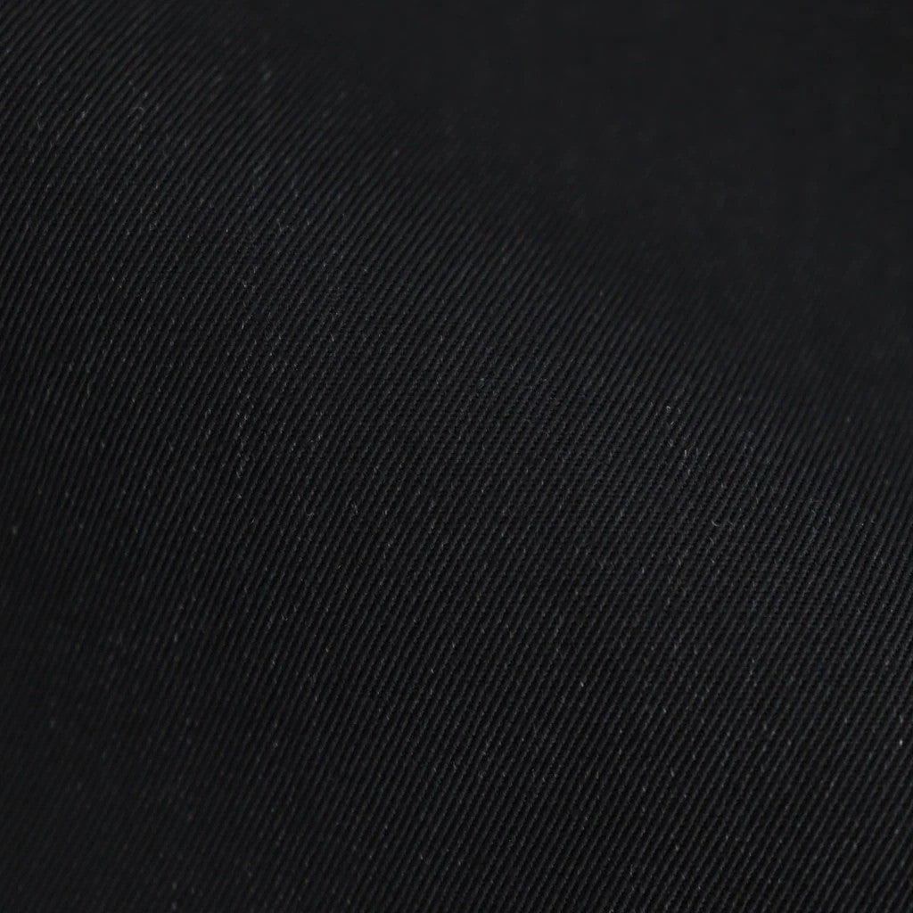 LIGHT WOOL MAX GABARDINE SLACKS #TOP BLACK [A26AP02MG]