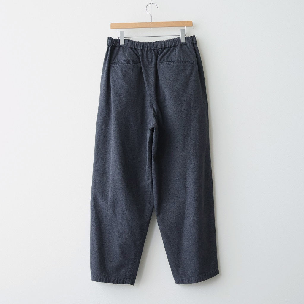 Sulfur Dyed Gabardine Two Tuck Easy Pants #GRAY [GM261-40201]