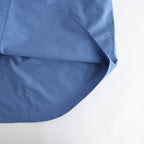 Oxford S/S Oversized B.D Shirt #SAX [GM261-50025B]