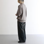 Linen S/S Shirt #Brown [2501-014]